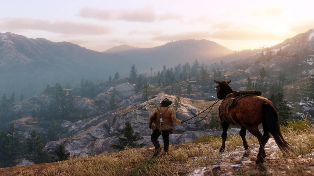 red dead redemption 2 nature scenery