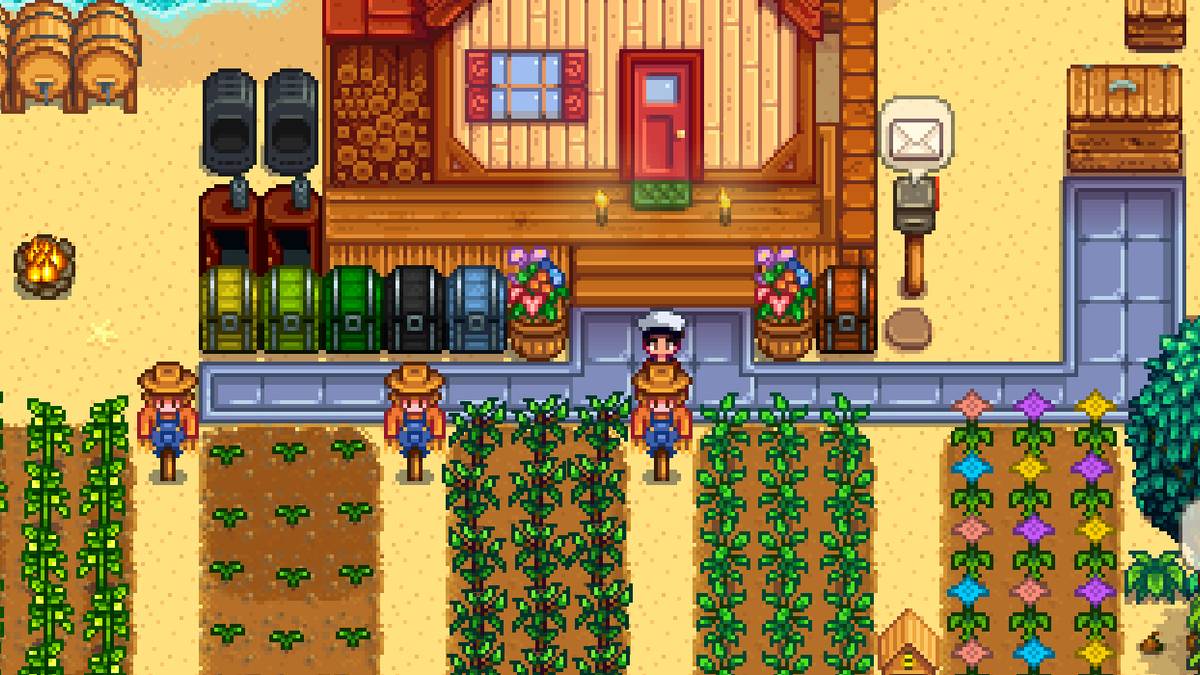 stardew valley fan shows off year 20 farm