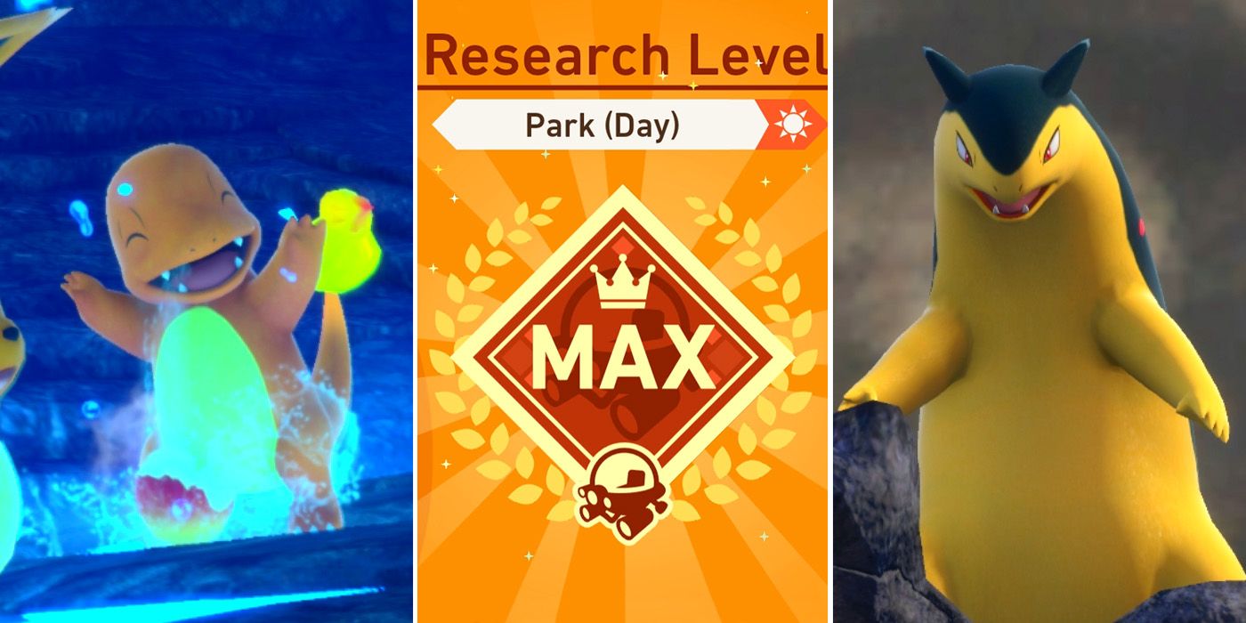 Max research level in New Pokemon Snap
