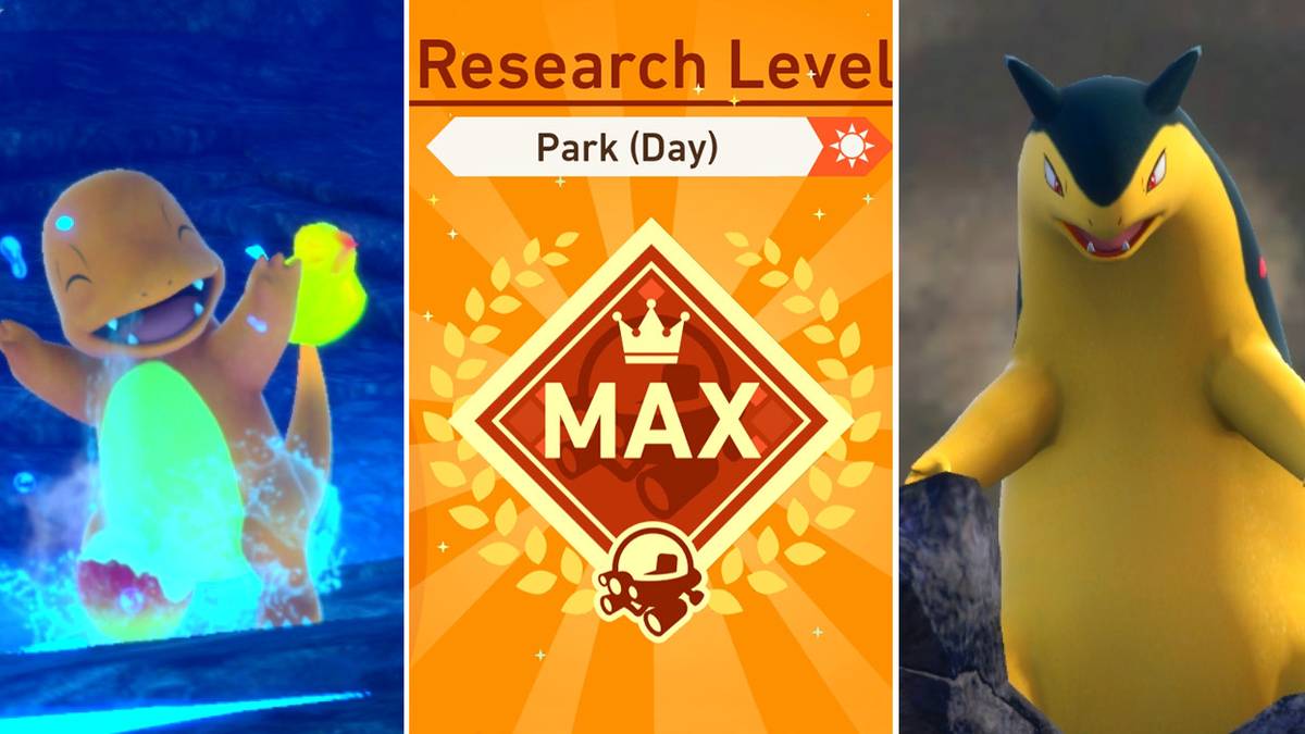 Max research level in New Pokemon Snap