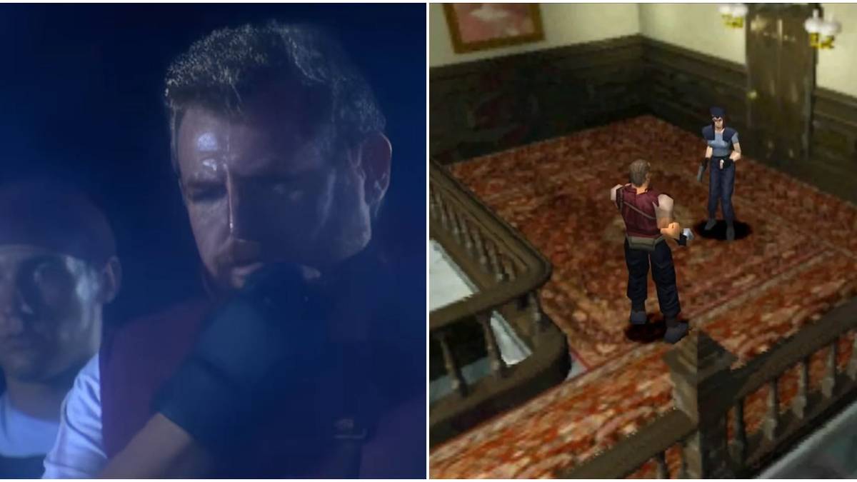 resident evil 1996 split image
