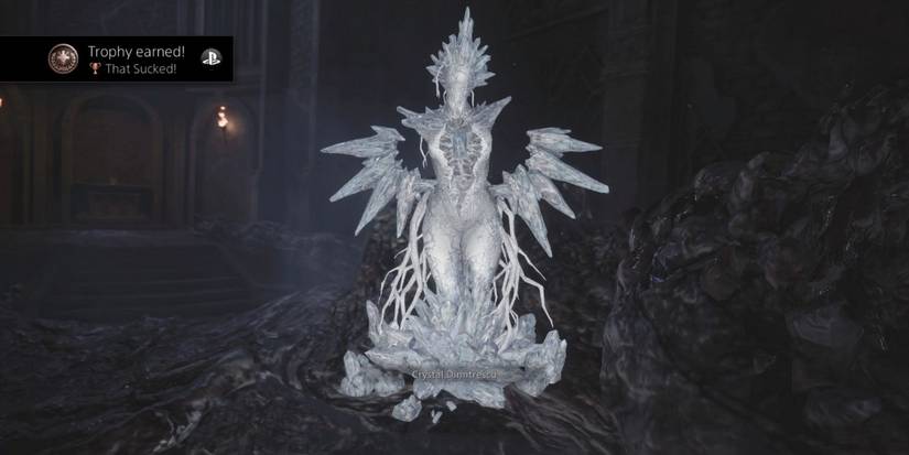 resident evil village crystal dimitrescu trophy