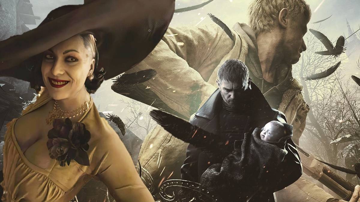 resident evil village ethan chris rosemary lady dimitrescu