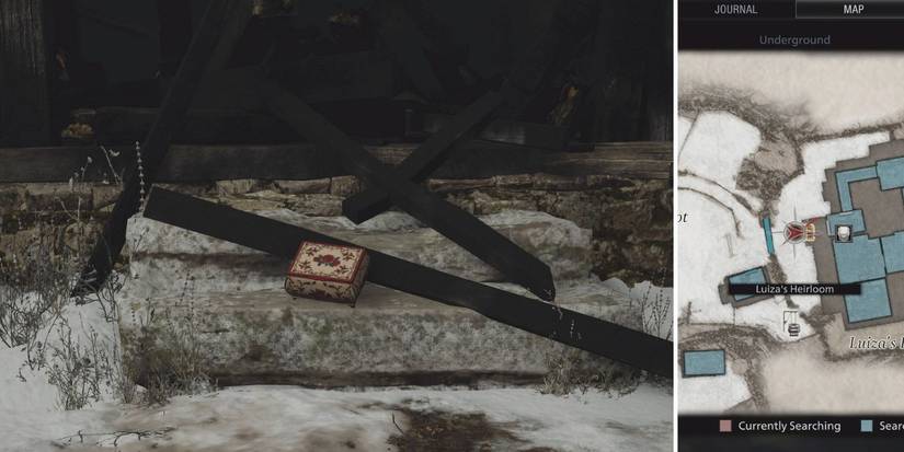 resident evil village luiza's necklace location