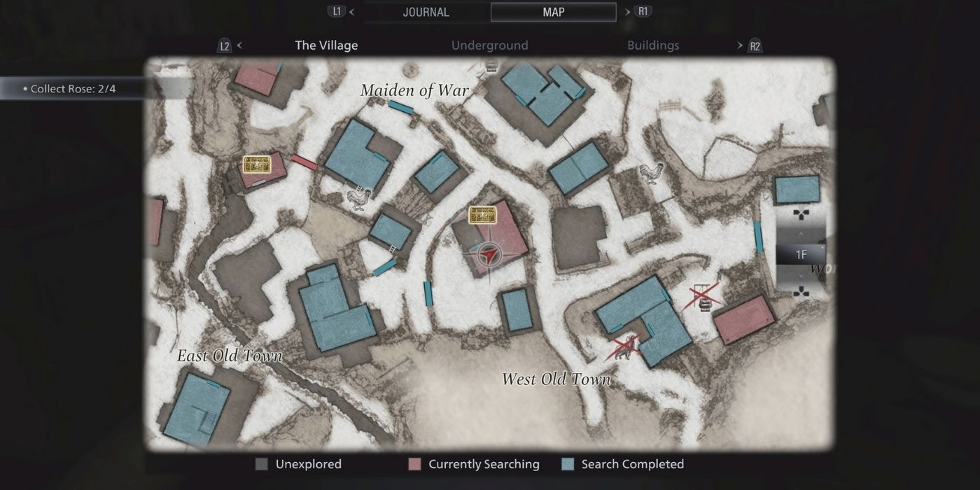resident evil village maestro house map location