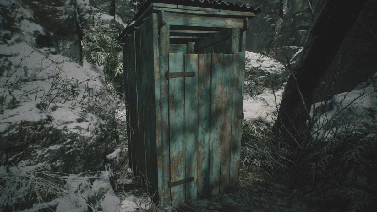 resident evil village outhouse