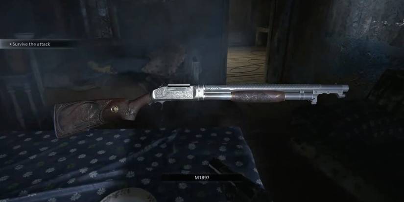 resident evil village shotgun location