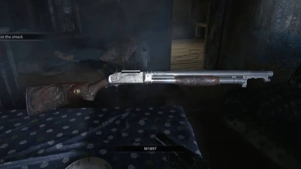 resident evil village shotgun location