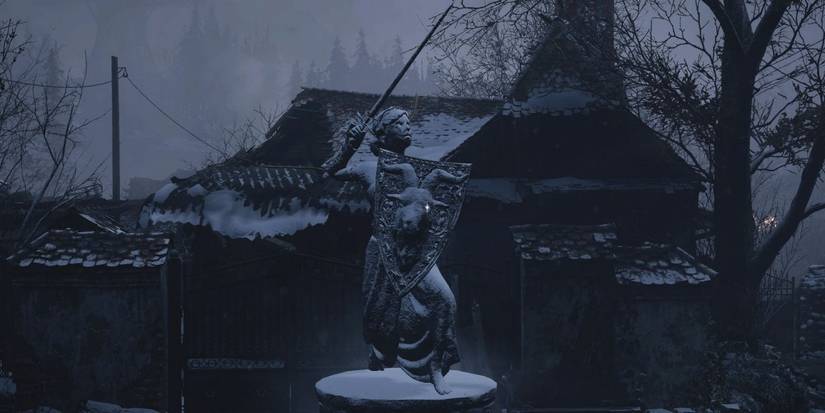 resident evil village statue crystal fragment