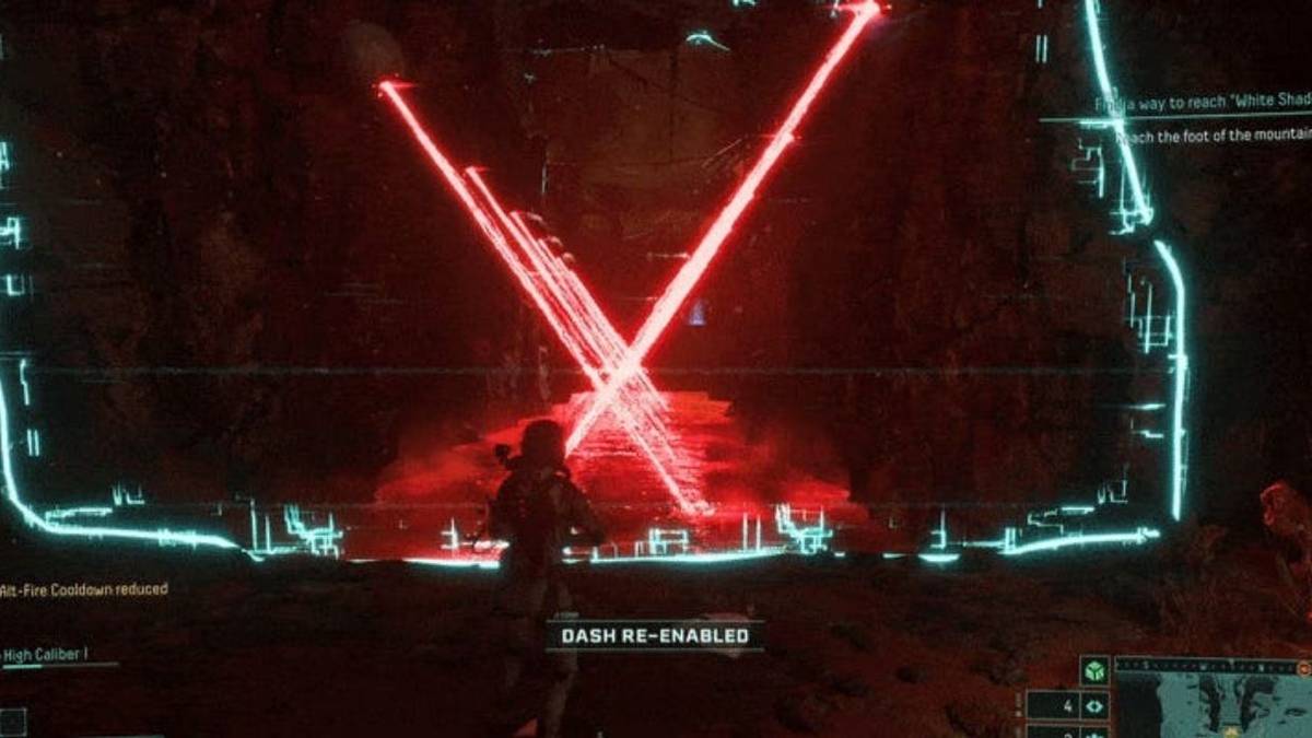 returnal red floor laser room