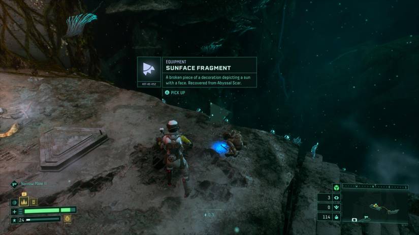 Returnal how to get Abyssal Scar Sunface Fragment