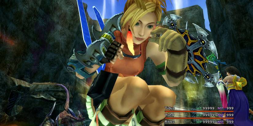 Final Fantasy 10 Rikku Use Thief Ability