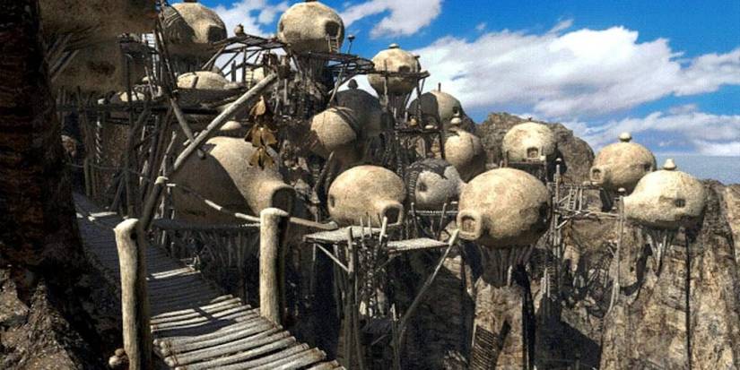 Round houses from Riven