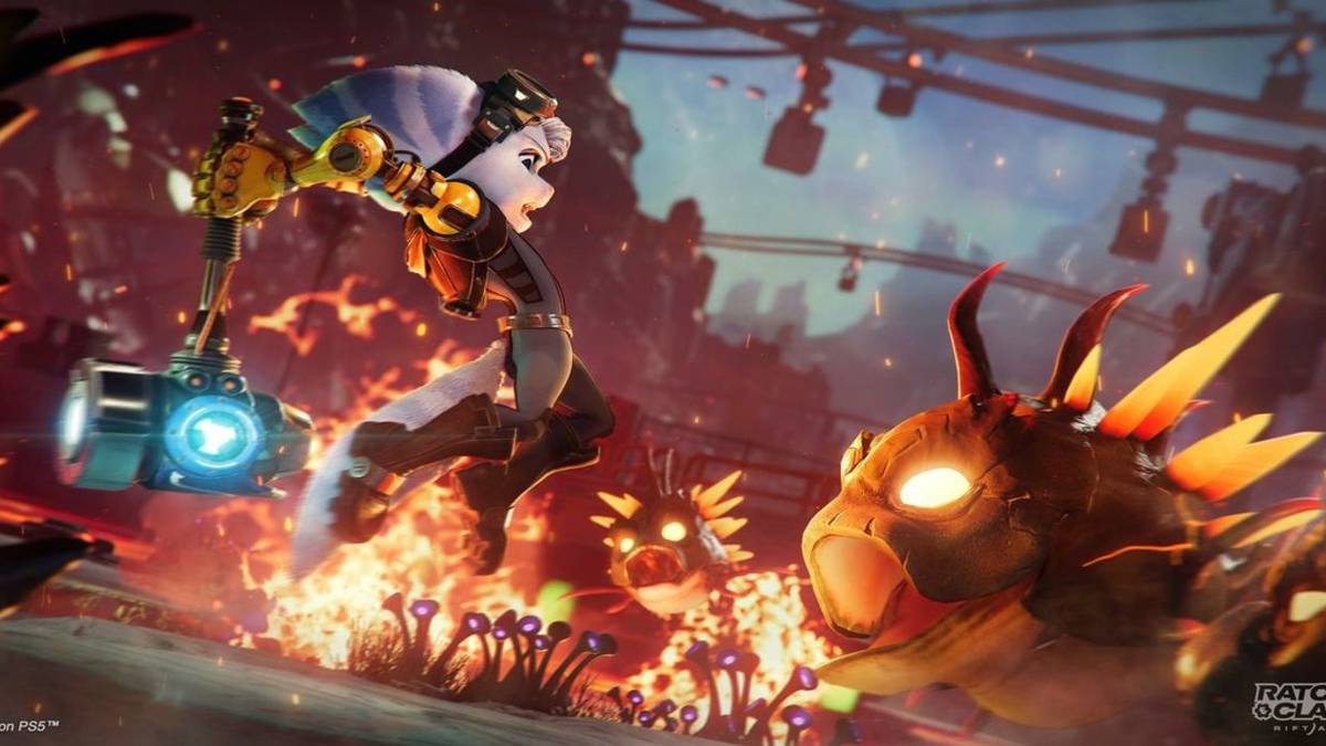 rivet attacks creature ratchet and clank rift apart