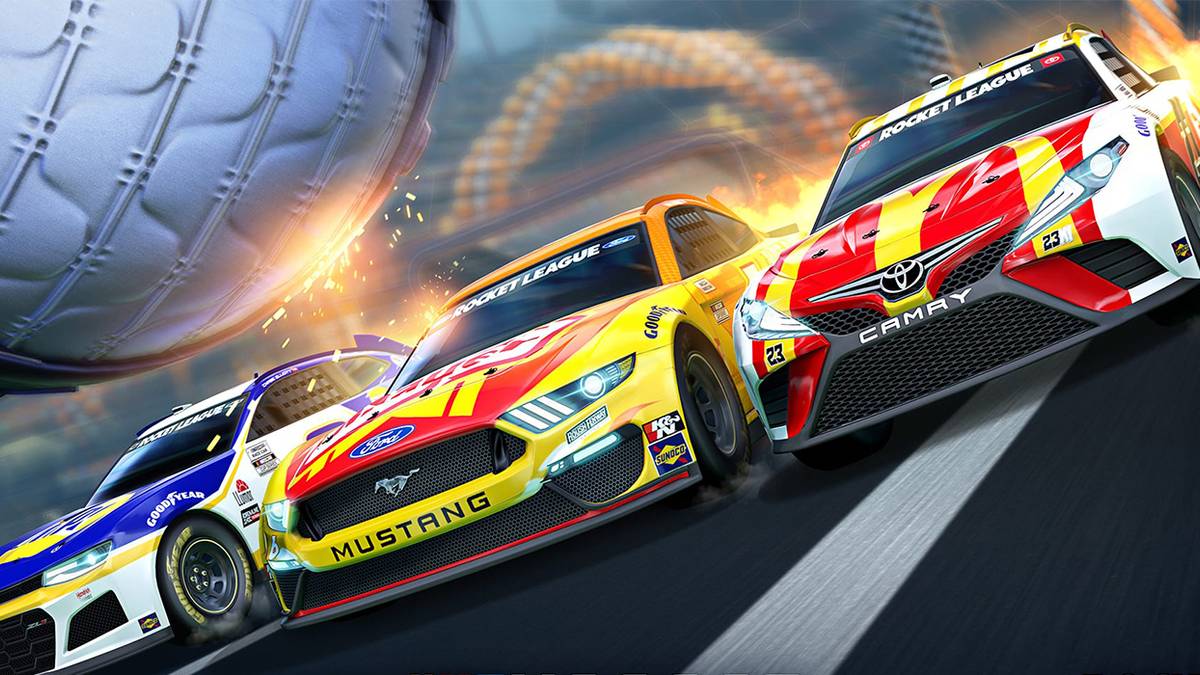 rocket league nascar dlc