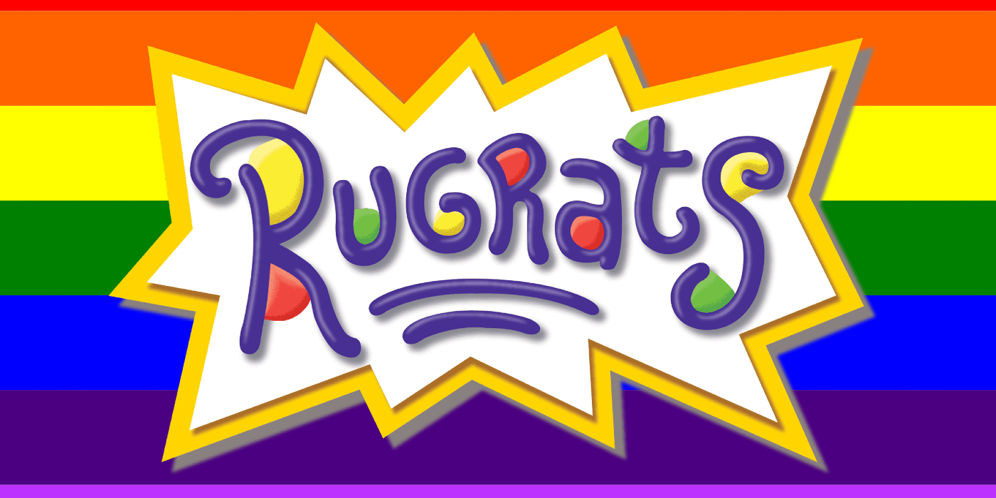 Rugrats gay pride flag