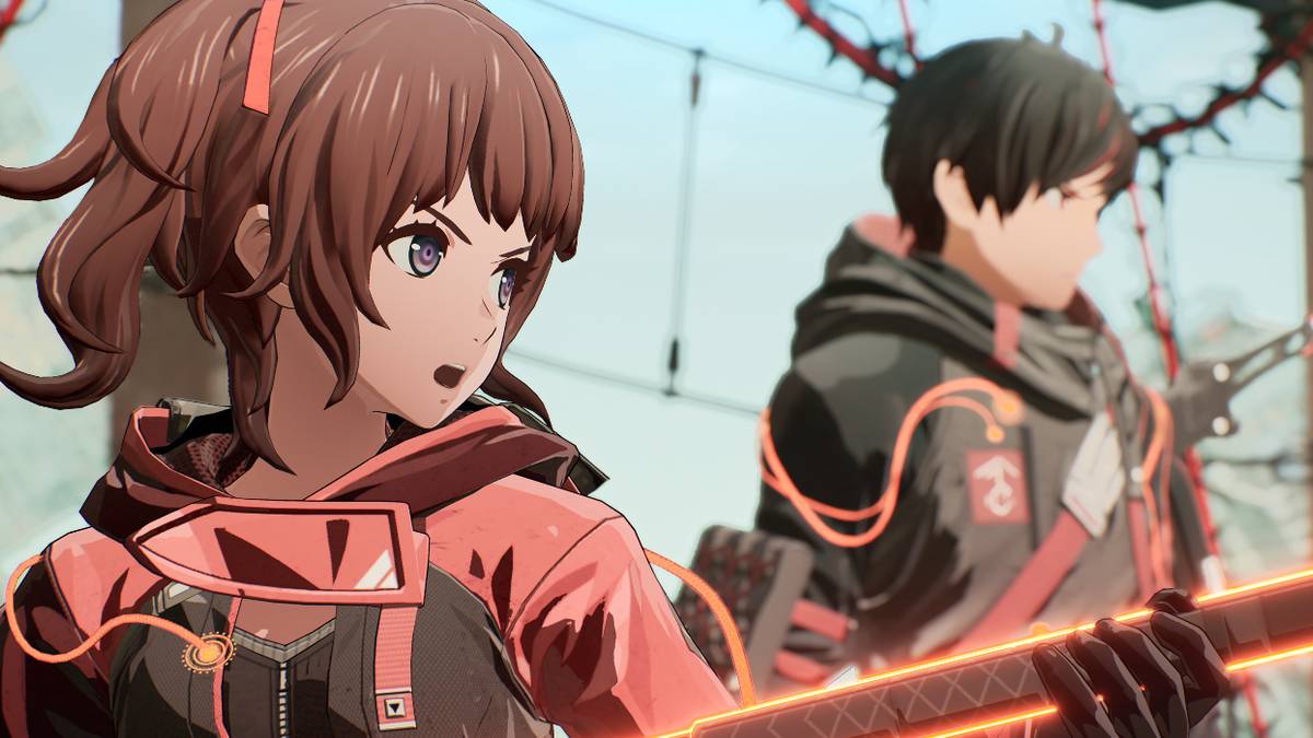 scarlet nexus characters Hanabi and Yuito