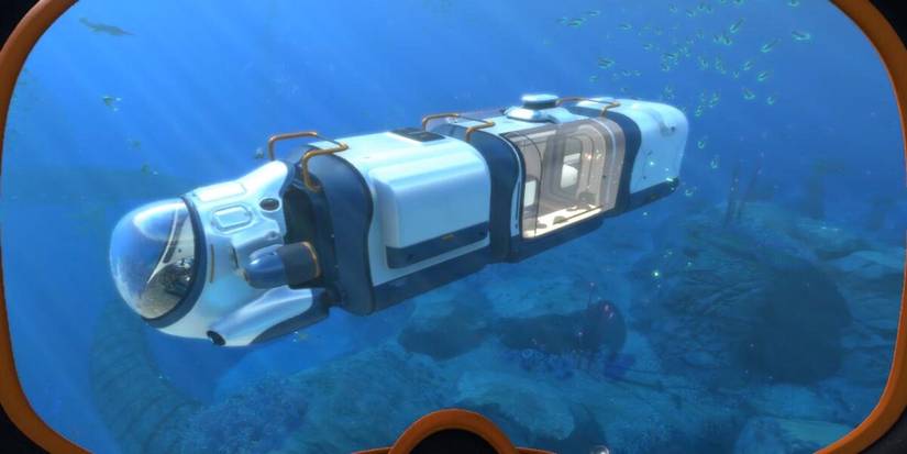 Seatruck with attachements in Subnautica: Below Zero