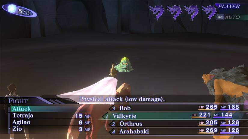 shin megami tensei nocturne hd remaster battle