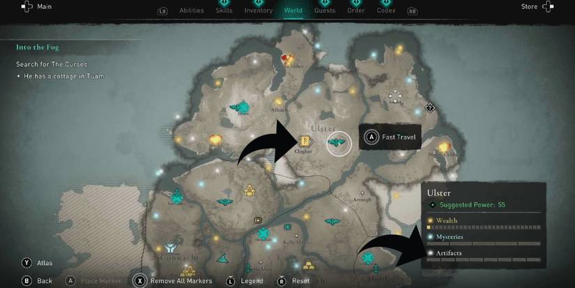 smoke bomb arrow valhalla druids