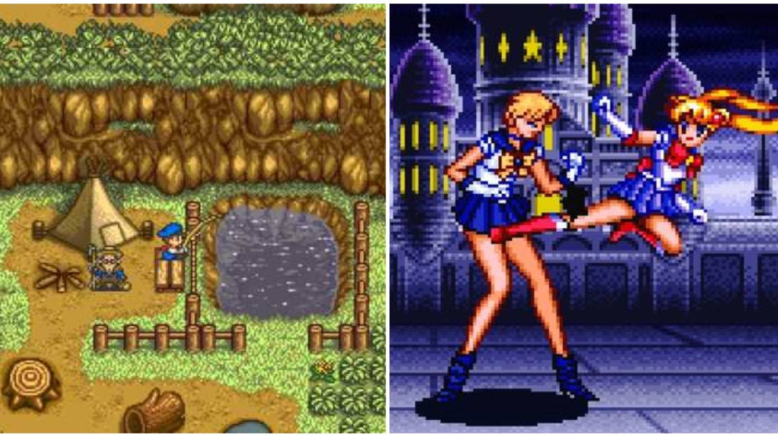 sailor moon s and harvest moon