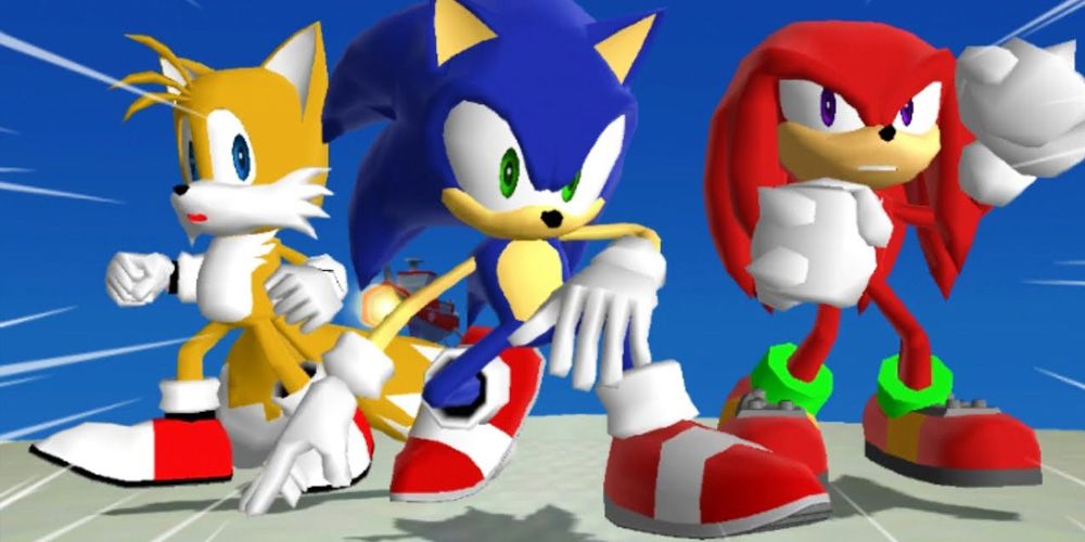 Sonic Heroes promo material