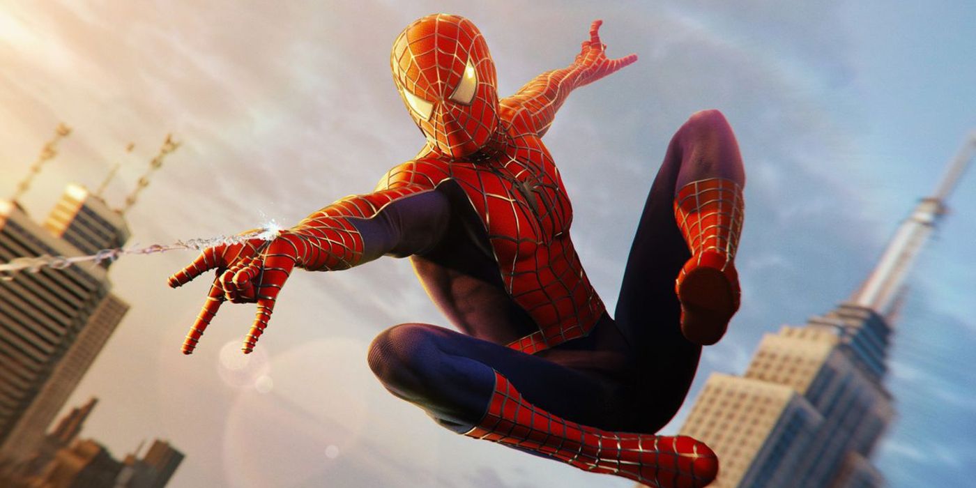 spider man raimi suit web swinging