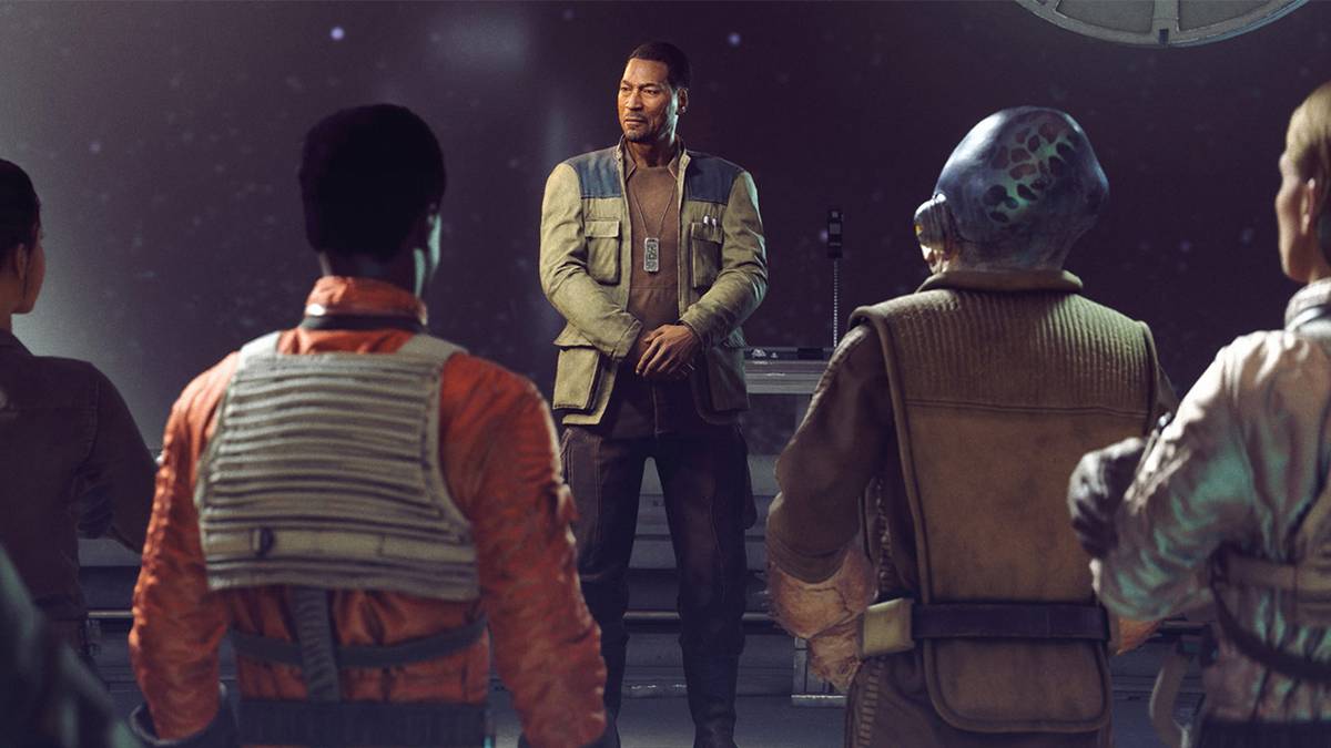 Star Wars Squadrons rebel meeting