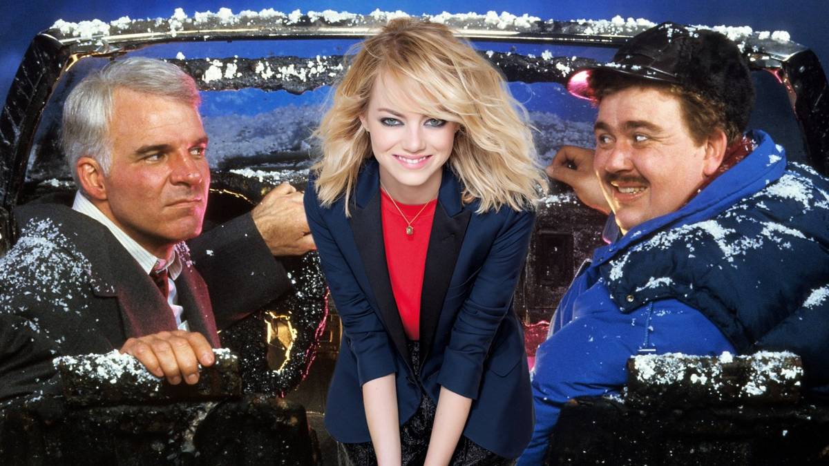 Emma Stone Steve Martin John Candy Planes Trains Automobiles