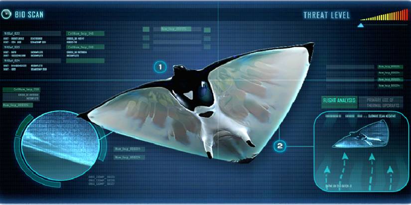 bird-like flying creature.