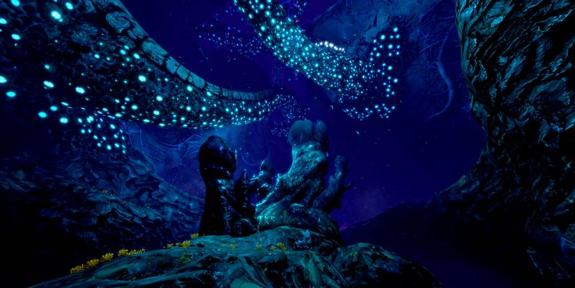 deepest part of the twisty bridges in a deep underwater canyon.