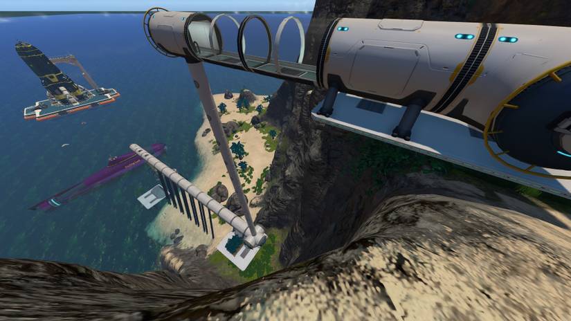 subnautica below zero tall vertical connector
