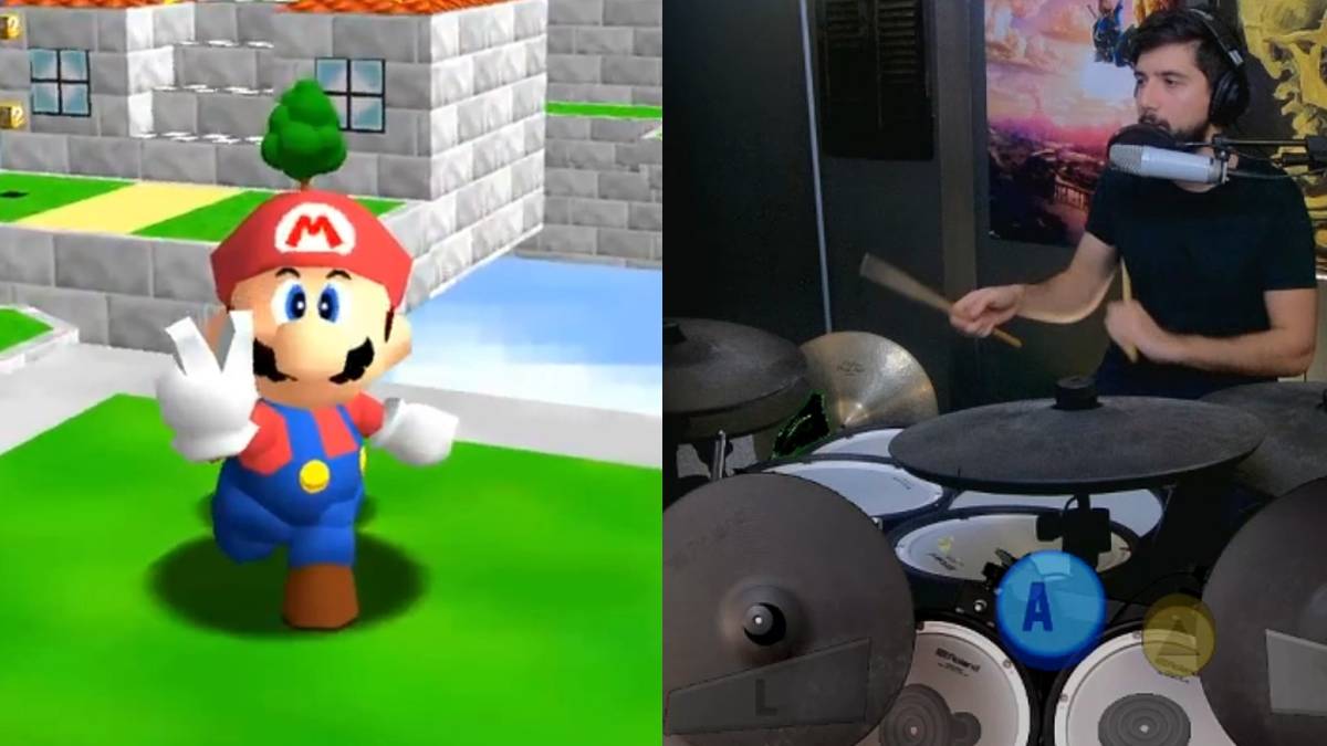 Super Mario World Record Drums 70 Star