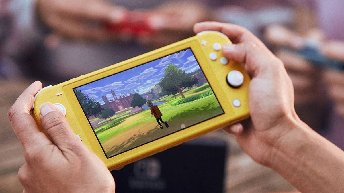 Switch lite yellow