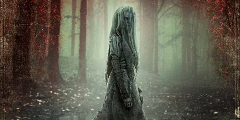 Poster depicting La Llorona from The Curse of La Llorona