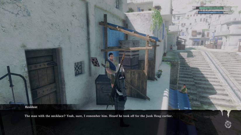 seafront shop district