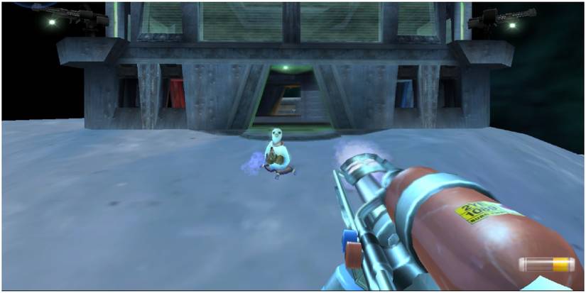 timesplitters 2 ice station flamethrower