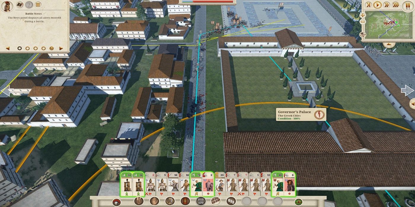 total war rome battle