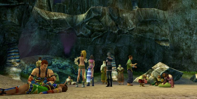 X2 side mission, cave