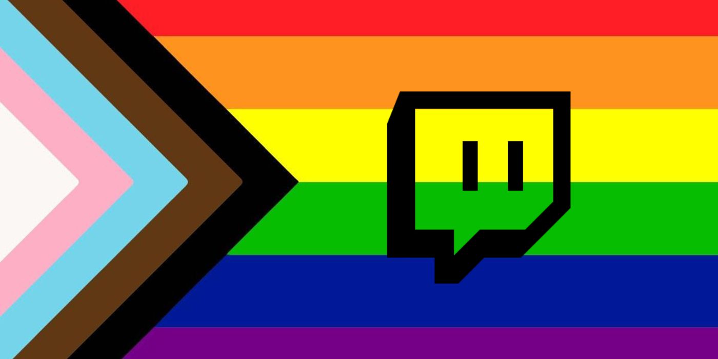 twitch logo pride flag