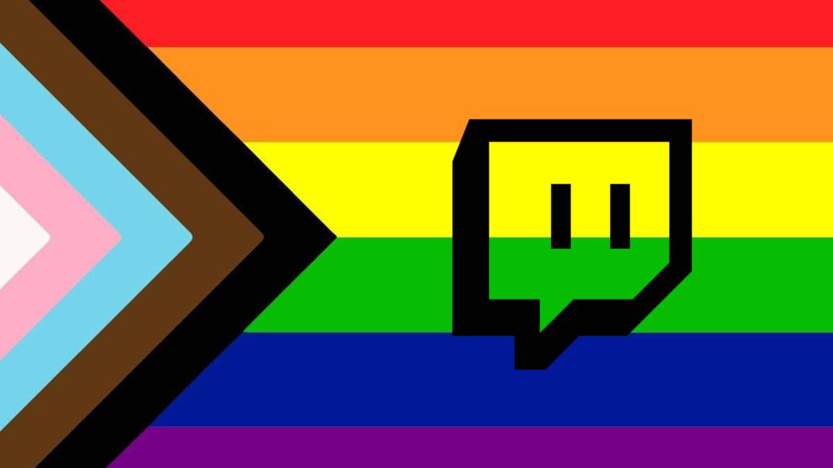 twitch logo pride flag