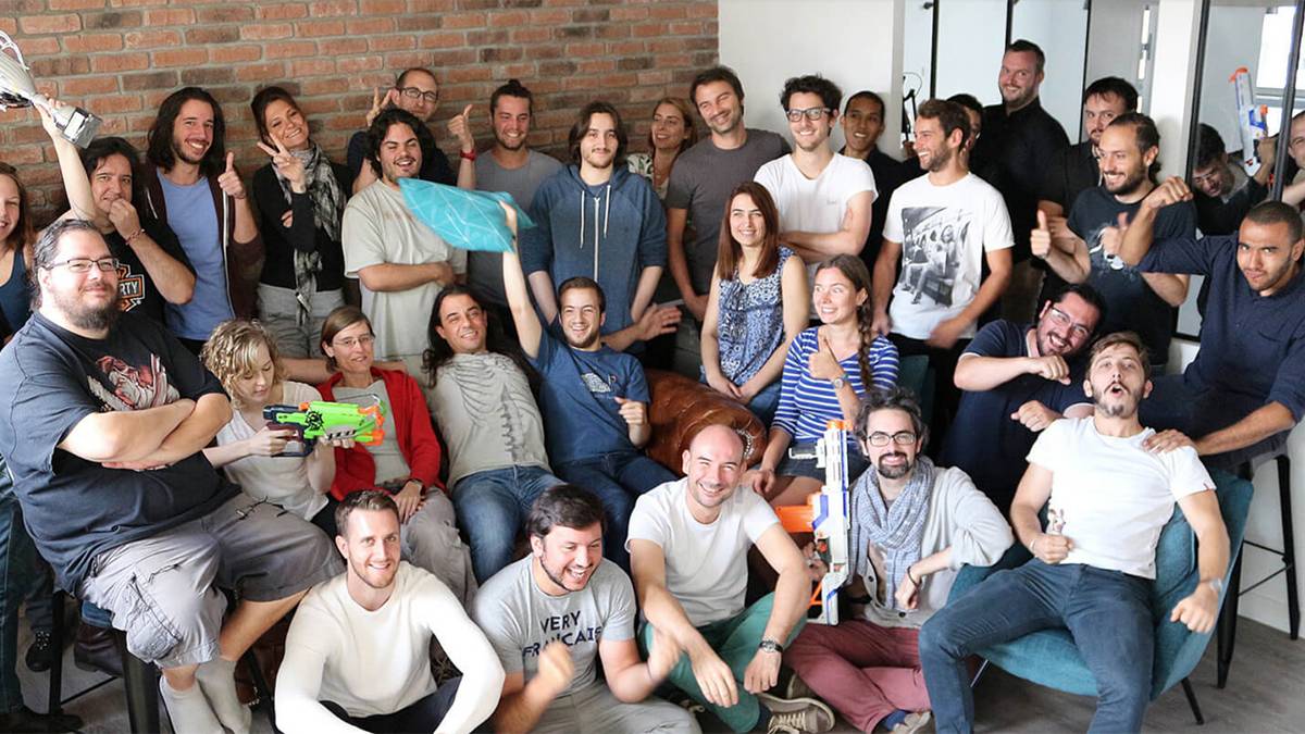 ubisoft mobile studio owlient team photo