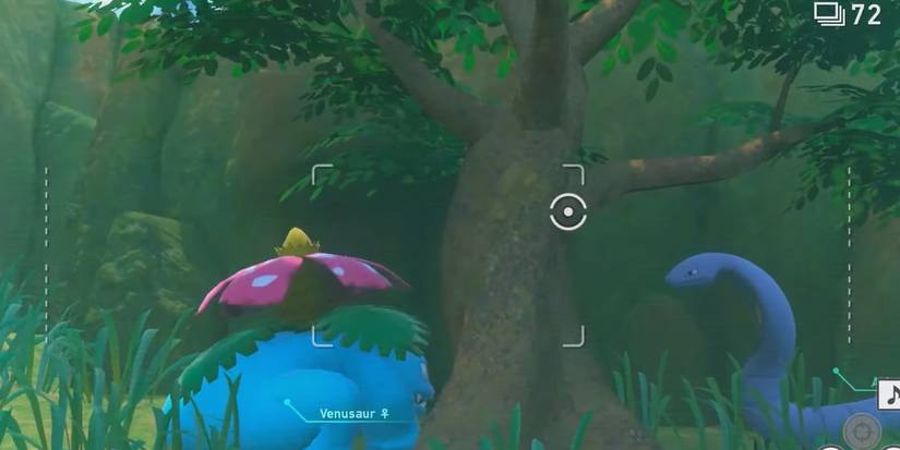 venusaur arbok new pokemon snap