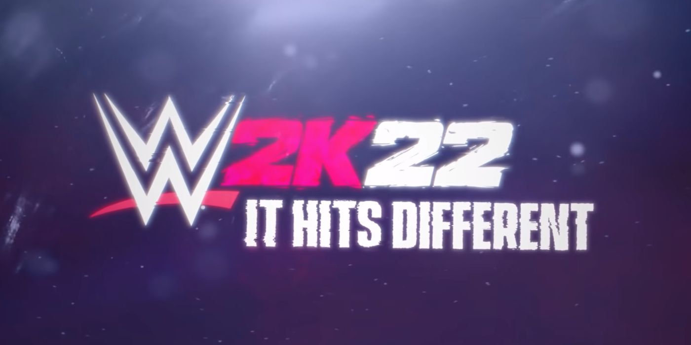 WWE 2k22 title it hits different