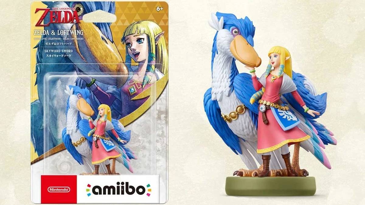 the legend of zelda skyward sword hd amiibo loftwing