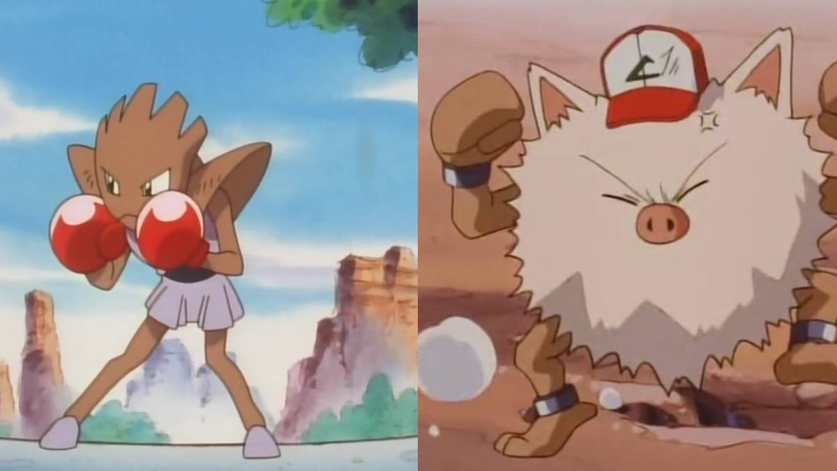 Hitmonchan (left) and Primeape (right)