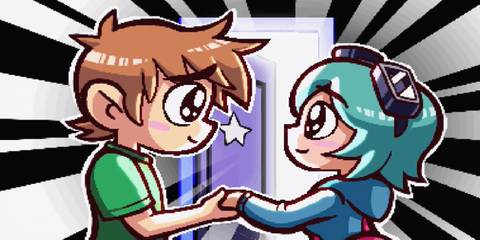 Scott and Ramona from Scott Pilgrim vs. The World: The Game