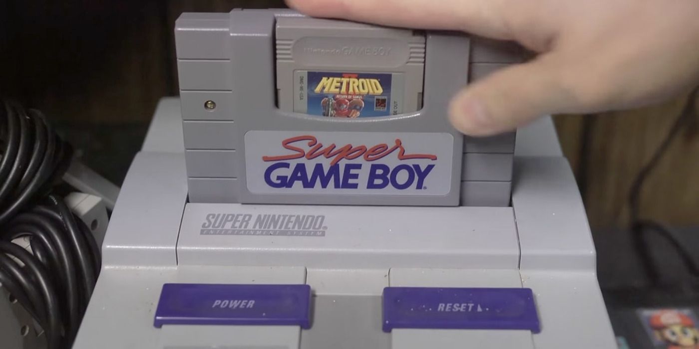 Super Game Boy с Metroid II