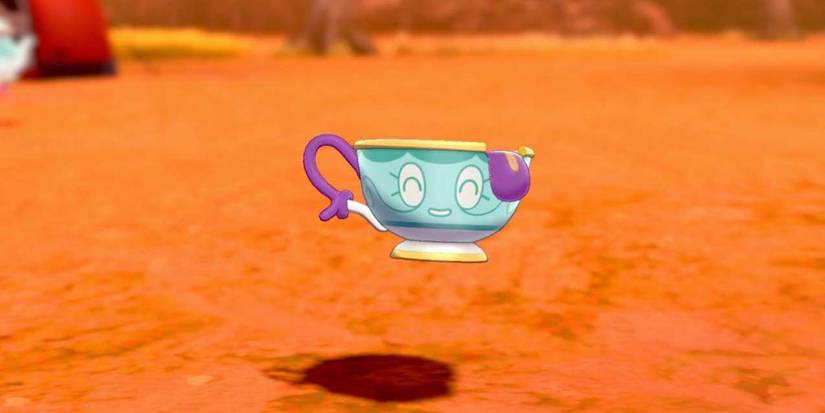 The Pokemon Sinistea in Pokemon Sword/Shield