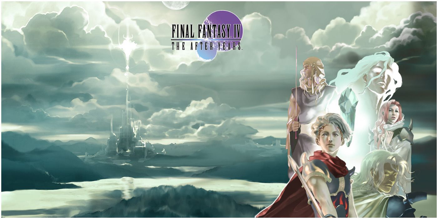 Promo art showcasing characters from Final Fantasy IV: The After Years